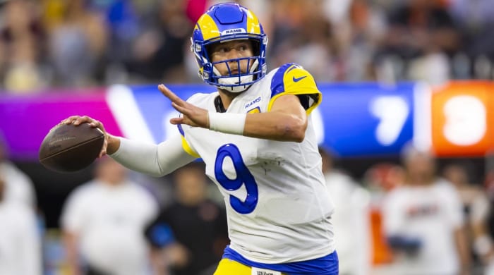 Rams quarterback Matthew Stafford